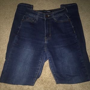 Dark blue fashion nova jeans